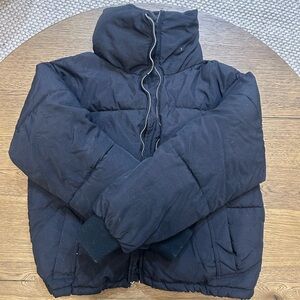 Forever 21 Black Puffer Jacket